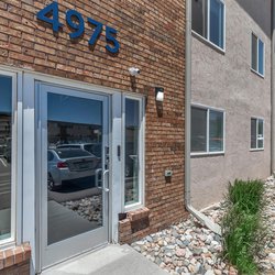 Exterior of building with Security Cameras at North 49 Apartments, located in Colorado Springs, CO