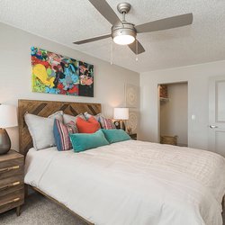 Second carpeted bedroom at North 49 Apartments, located in Colorado Springs, CO 2