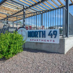 Signage for North 49 Apartments, located in Colorado Springs, CO